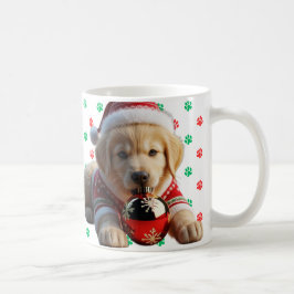 Weihnachten zum goldenen Retriever Kaffeetasse