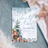 Weihnachten zum Party - Einladung zum Geburtstag