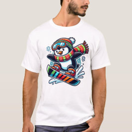 Weihnachten zum Snowboarden T-Shirt