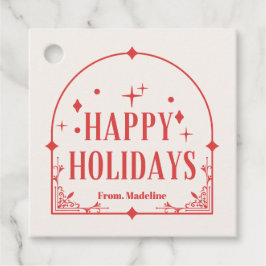 Weihnachten zum Tarot Geschenkanhänger