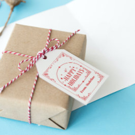 Weihnachten zum Tarot Geschenkanhänger