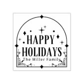 Weihnachten zum Tarot Gummistempel (Prägung)