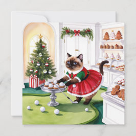 Weihnachten zum Thema Golf für Cat Lover Golfer
