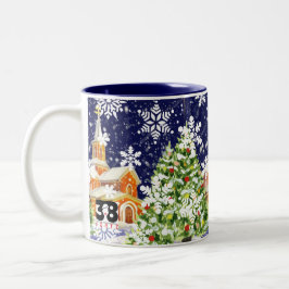 Weihnachten Zweifarbige Tasse