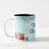 Weihnachten Zweifarbige Tasse (Links)