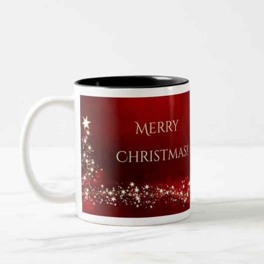 Weihnachten Zweifarbige Tasse (Links)