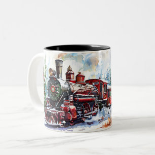 Weihnachten Zweifarbige Tasse