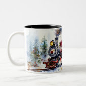 Weihnachten Zweifarbige Tasse (Links)