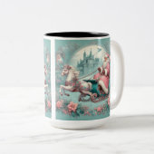 Weihnachten Zweifarbige Tasse (VorderseiteRechts)