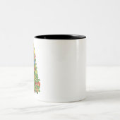 Weihnachten Zweifarbige Tasse (Mittel)