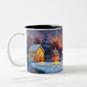 Weihnachten Zweifarbige Tasse (Links)