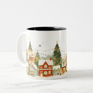 Weihnachten Zweifarbige Tasse