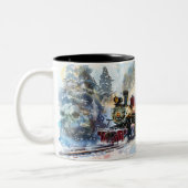 Weihnachten Zweifarbige Tasse (Links)