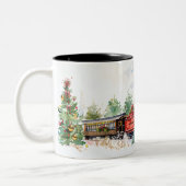 Weihnachten Zweifarbige Tasse (Links)