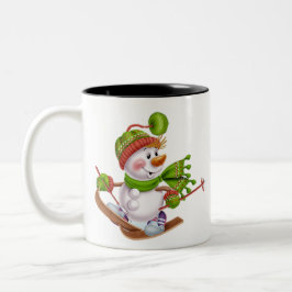 Weihnachten Zweifarbige Tasse