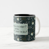 Weihnachten Zweifarbige Tasse (VorderseiteRechts)