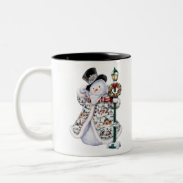 Weihnachten Zweifarbige Tasse