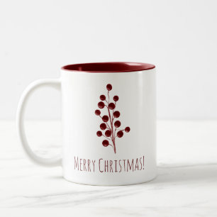 Weihnachten Zweifarbige Tasse