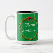 Weihnachten Zweifarbige Tasse (Links)