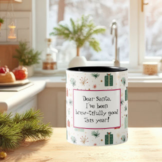 Weihnachten Zweifarbige Tasse