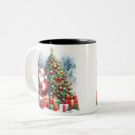 Weihnachten Zweifarbige Tasse