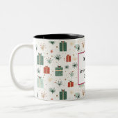 Weihnachten Zweifarbige Tasse (Links)
