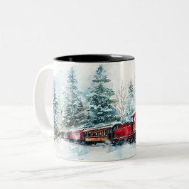 Weihnachten Zweifarbige Tasse