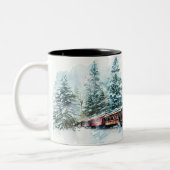 Weihnachten Zweifarbige Tasse (Links)
