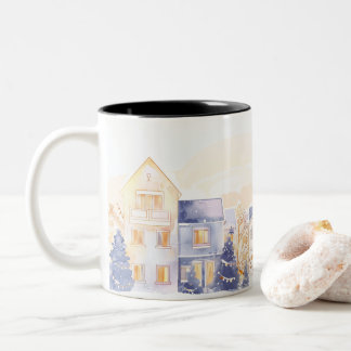 Weihnachten Zweifarbige Tasse