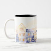 Weihnachten Zweifarbige Tasse (Links)