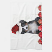 WeihnachtenBernese Gebirgshund Geschirrtuch (Vertikal)