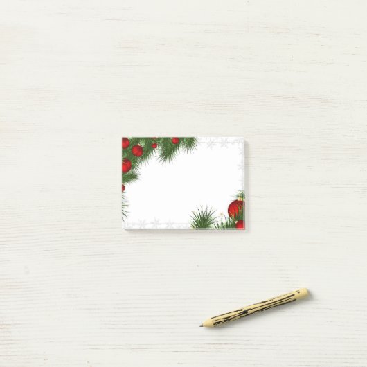 Weihnachtenc$posten-es-anmerkungen Post-it Klebezettel (Auf Schreibtisch)