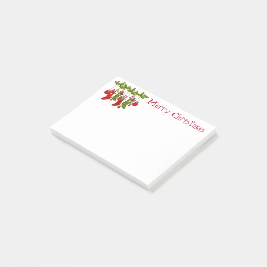 Weihnachtenc$posten-es-anmerkungen Post-it Klebezettel (angewinkelt)