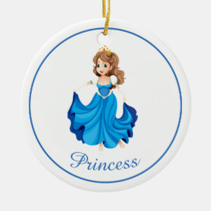 Weihnachtenc$verzierung-prinzessin Keramik Ornament
