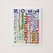 Weihnachtenc$wort-kunst Puzzlespiel Puzzle (Vertikal)