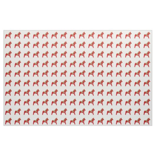 WeihnachtenDala Pferdegewebe Stoff (Fat Quarter (45,7 x 55,9 cm))