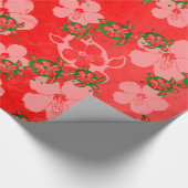 WeihnachtenHonu Schildkröten Geschenkpapier (Ecke)