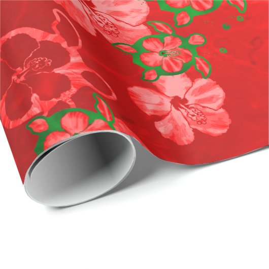 WeihnachtenHonu Schildkröten Geschenkpapier (Rolleneckpunkt)