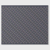 WeihnachtenKawaii Blau Heeler Geschenkpapier (Flach)