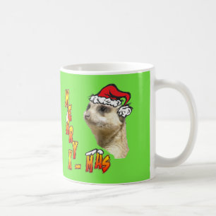 WeihnachtenMeerkat kundengerechte Kaffee-Tasse Kaffeetasse