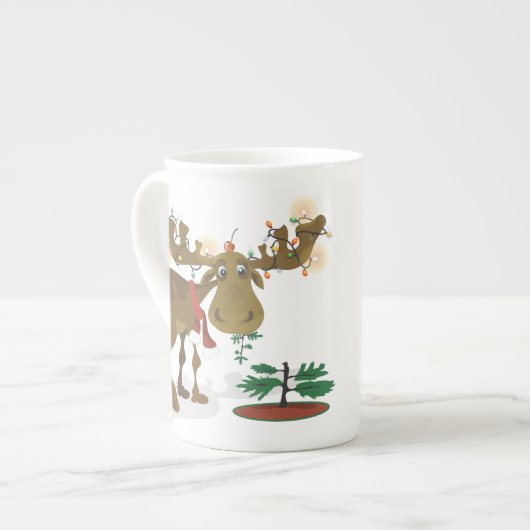 WeihnachtenMoose~specialty Tasse (Vorderseite Links)