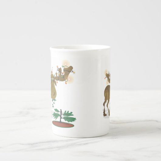 WeihnachtenMoose~specialty Tasse (Vorderseite)