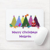 Weihnachtenmousepad: Sankt und seine Rene Mousepad (Mit Mouse)