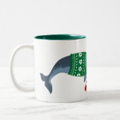 WeihnachtenNarwhal Tasse (Links)
