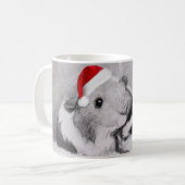WeihnachtenPeegs Meerschweinchen-Wickelrock Kaffeetasse (Vorderseite Links)