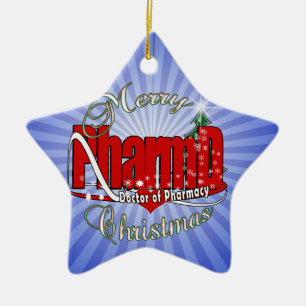 WEIHNACHTENPharmD Doktor der Apotheke Keramik Ornament