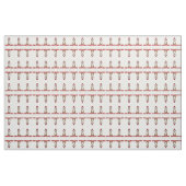 Weihnachtenpitbull Welpen-Muster Gewebe Stoff (Fat Quarter (45,7 x 55,9 cm))