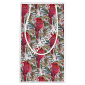 WEIHNACHTENrot-Kardinal Kleine Geschenktüte (Vorderseite)