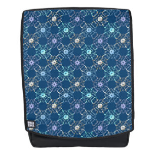 Weihnachtenschneeflocke-Feiertagsmuster Rucksack