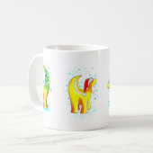 WeihnachtenSuperlambanana Tasse (Vorderseite Links)